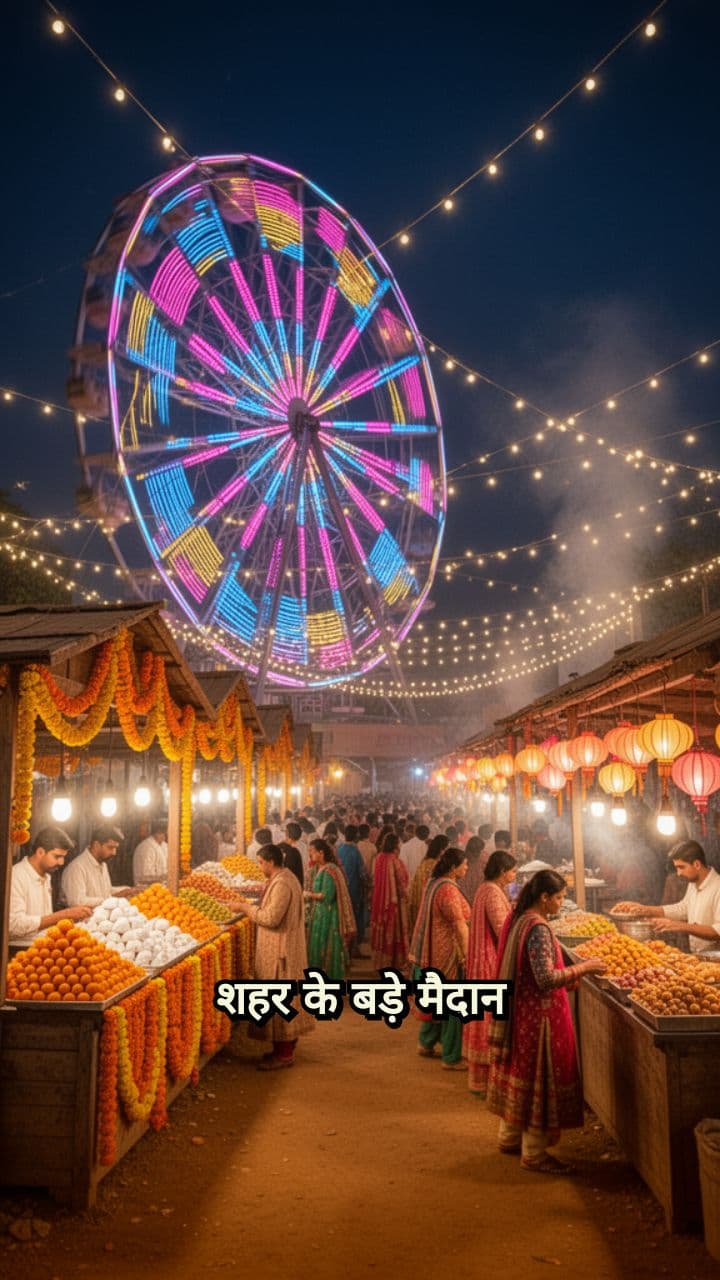 दीपावली मेले में आर्यन खो गया