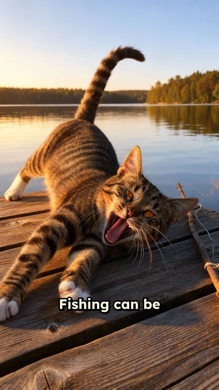 The Little Angler's Big Catch