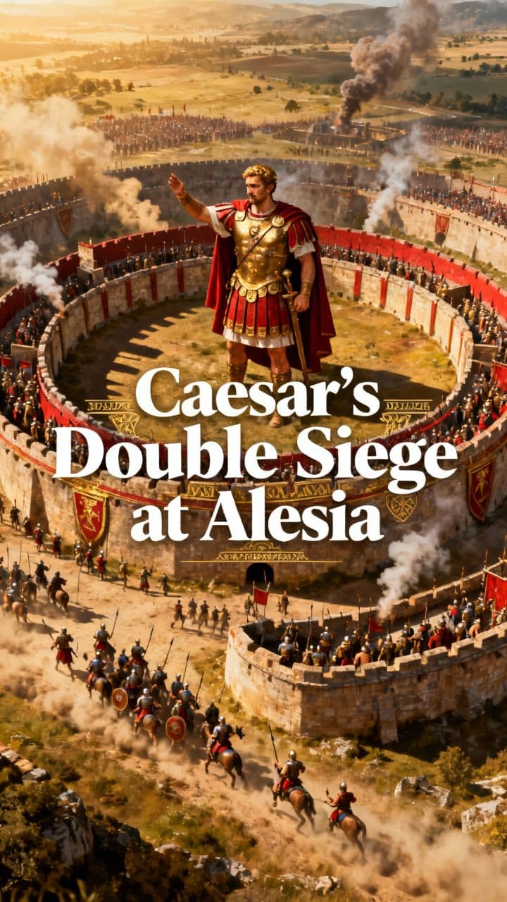 Caesar’s Double Siege at Alesia
