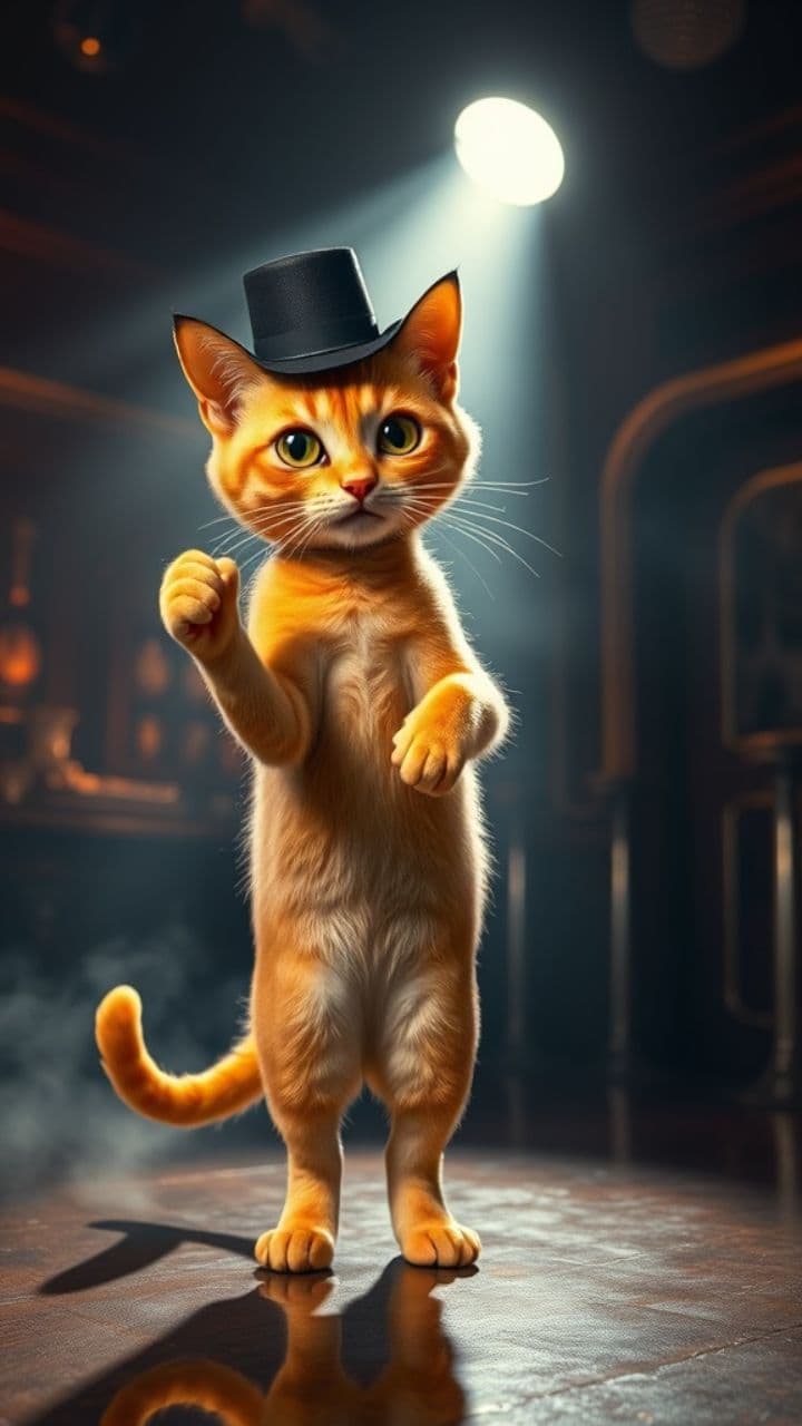 Smooth Criminal Cat