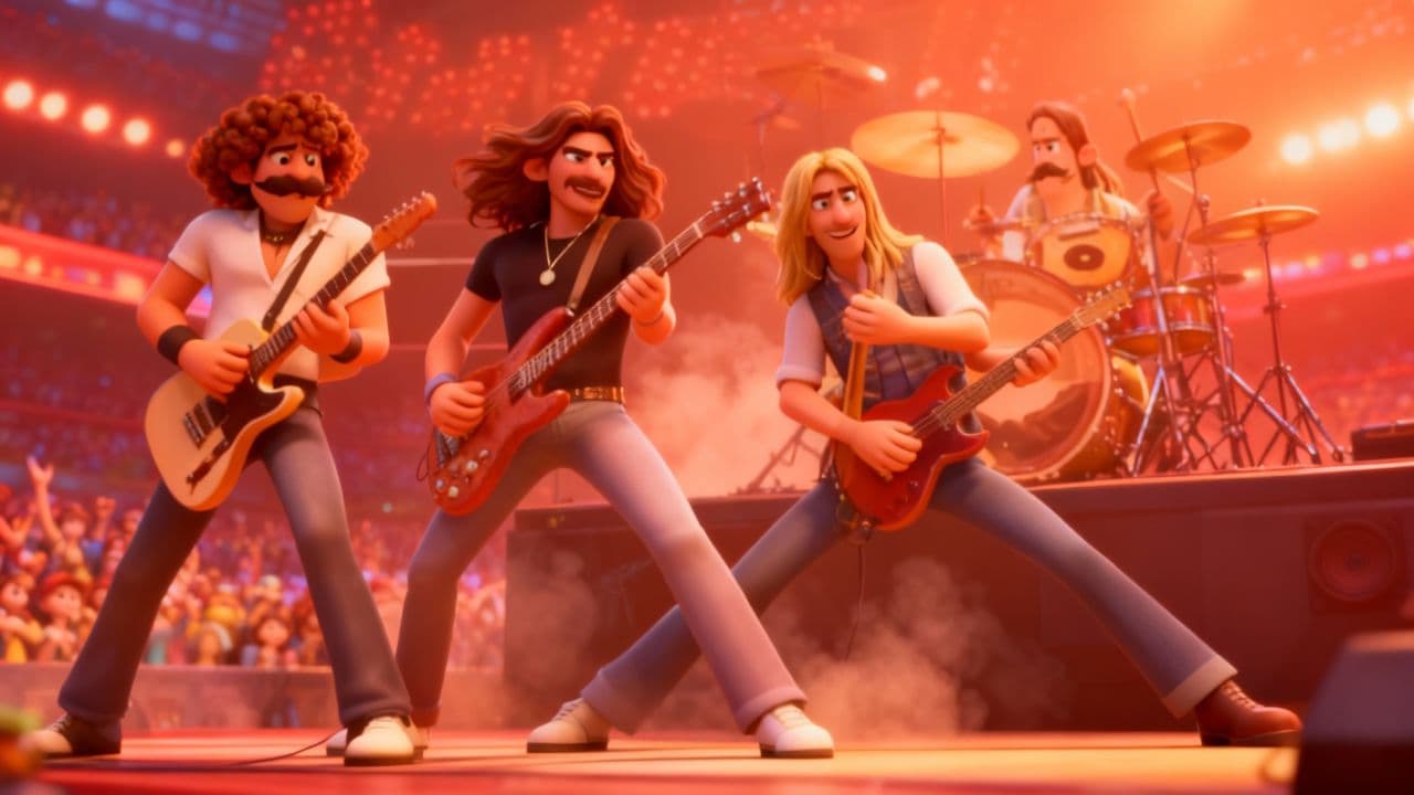 Rock Band Live Performance