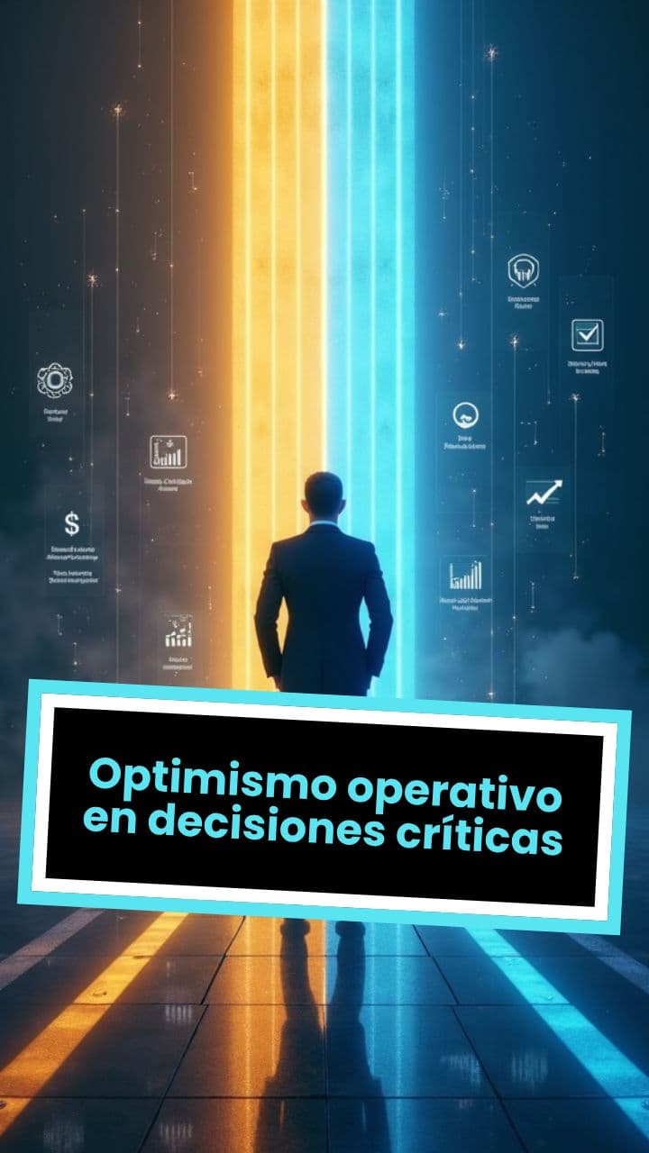 29 Optimismo operativo en decisiones críticas
