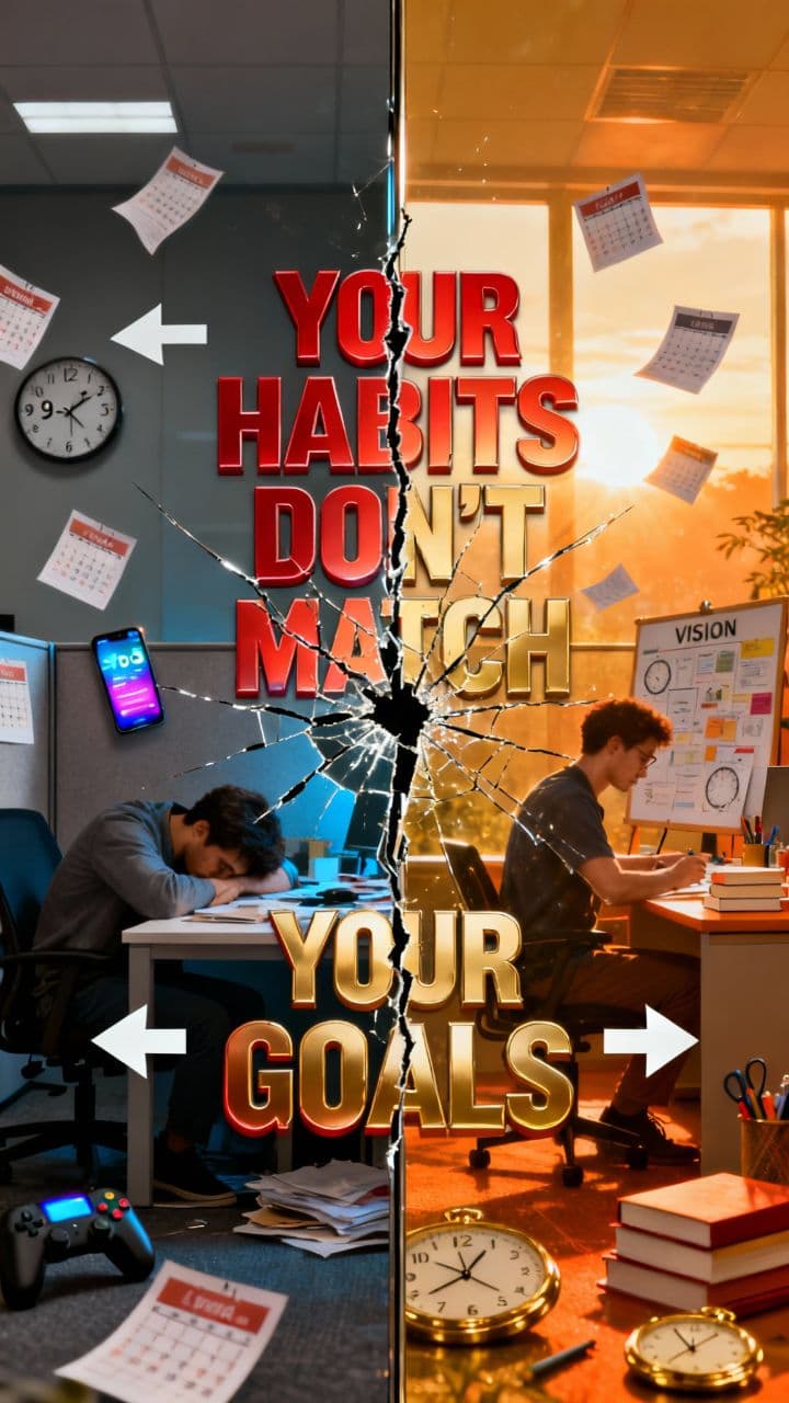 Your Habits Don't Match Your Goals
