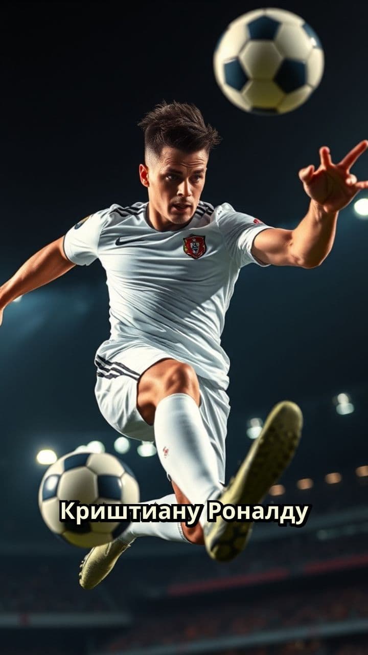 Голы Криштиану Роналду: искусство футбола