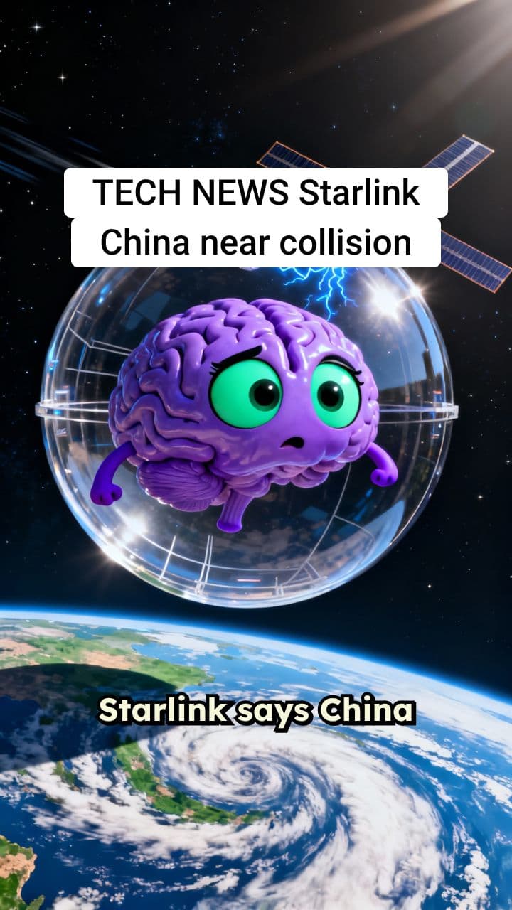 Starlink China Near Collision: Orbital Risk
