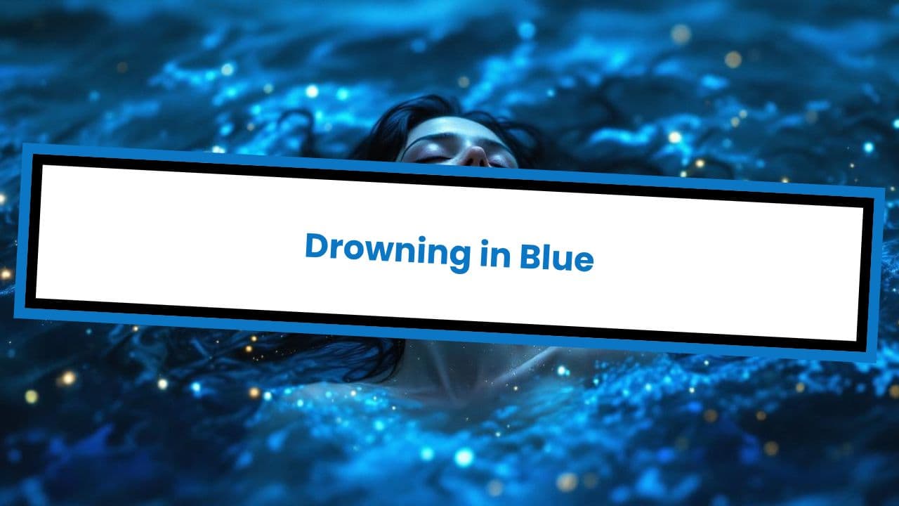 Drowning in Blue