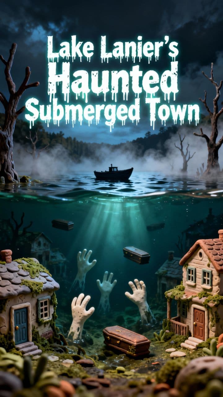 Lake Lanier's Haunted Submerged Town