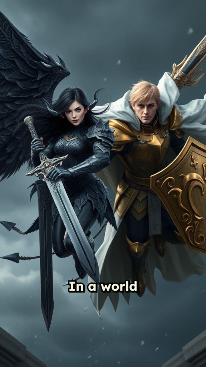 Fallen vs. Holy: A Skyward Clash