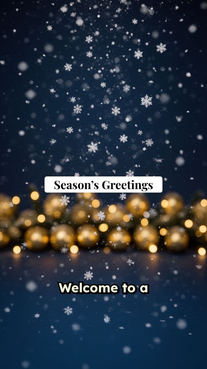 Dhanamjai Nidhi Ltd Christmas Celebration Intro