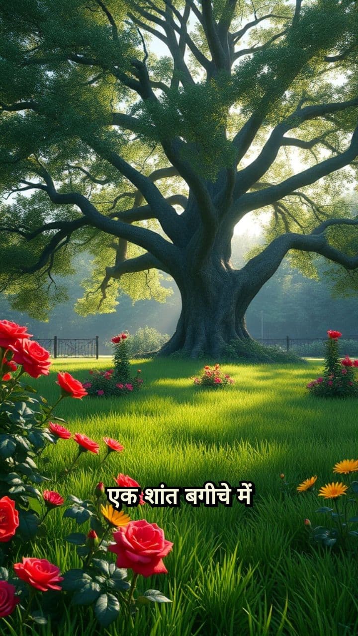 दयालु बिल्ली और चिड़ियाँ