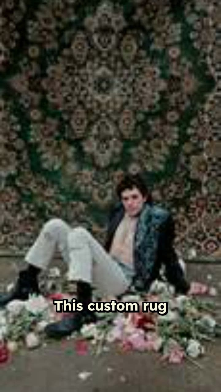 Unique Handcrafted Statement Rug