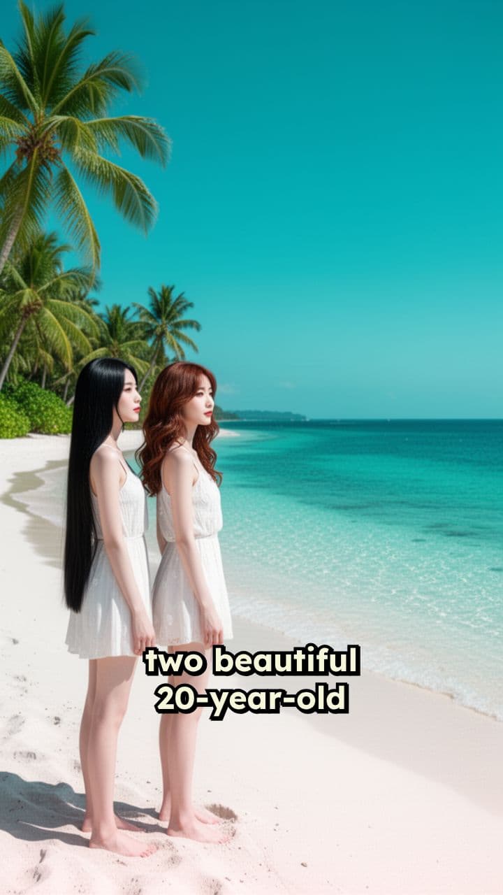 Sunlit Beach Love Story