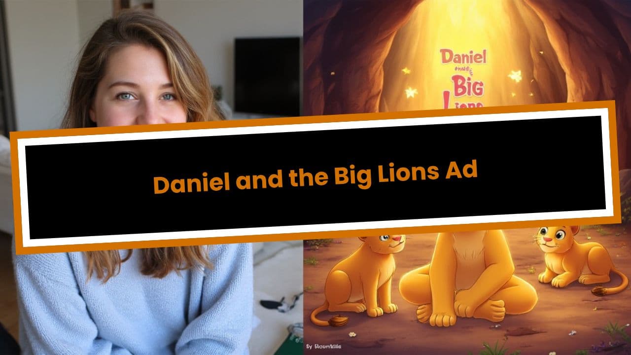 Daniel and the Big Lions Ad