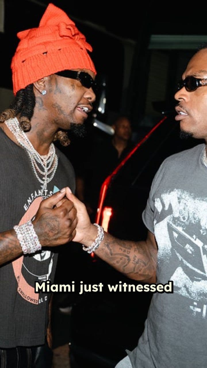 Offset Joins Gunna for Epic Performance in Miami