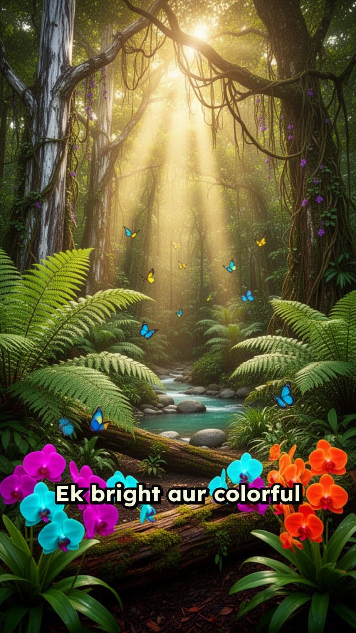 Momo the Bunny in Sunny Jungle