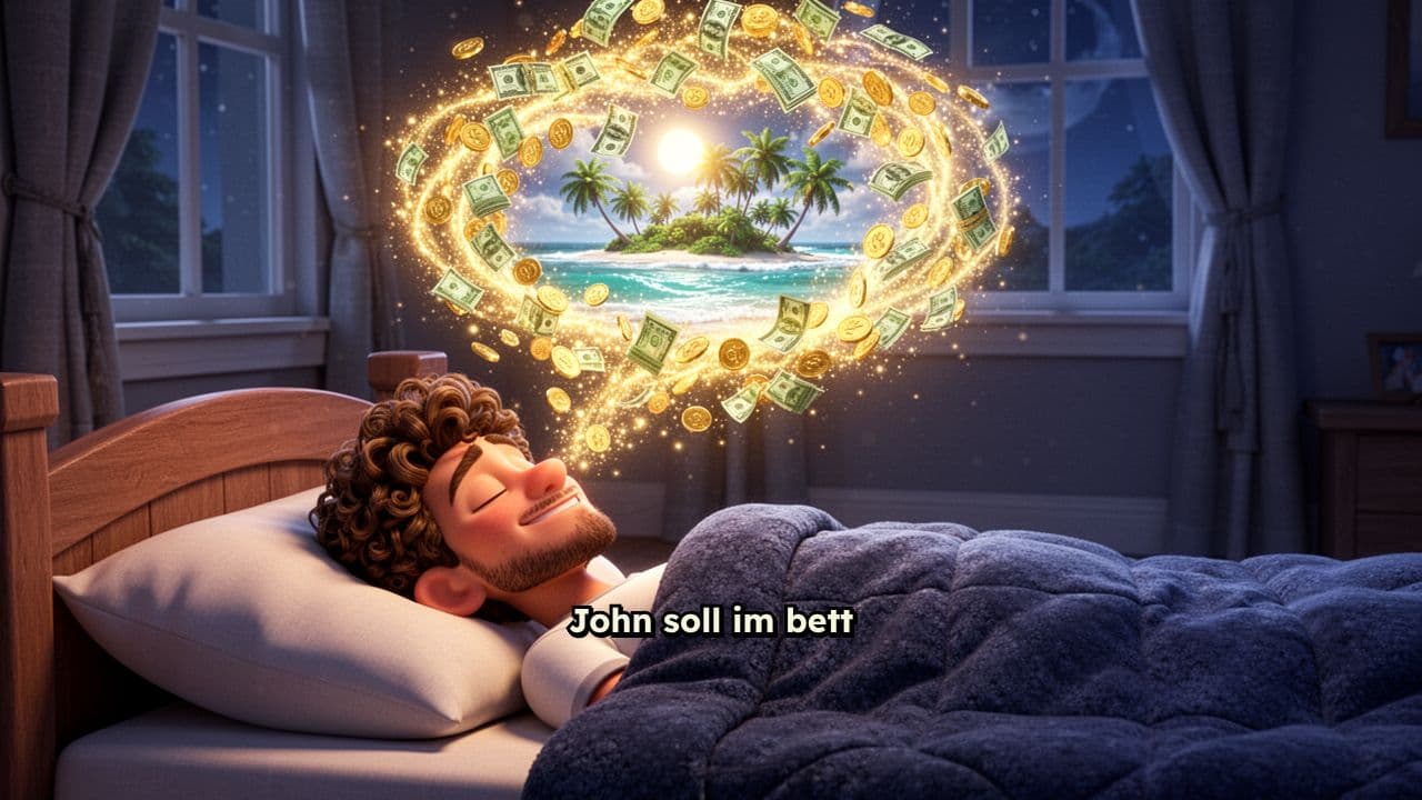 Johns Traum von Geld und Freiheit