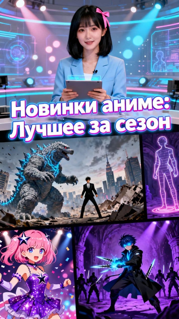 Новинки аниме: Лучшее за сезон
