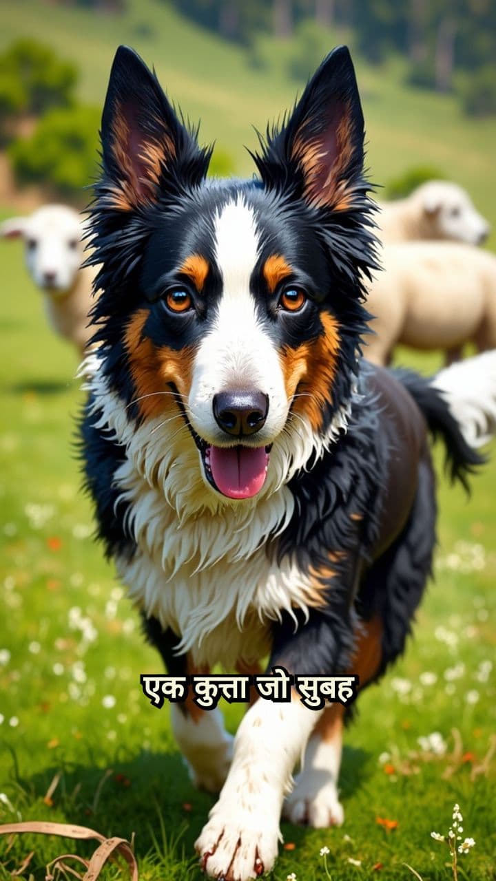 मेहनती कुत्ता