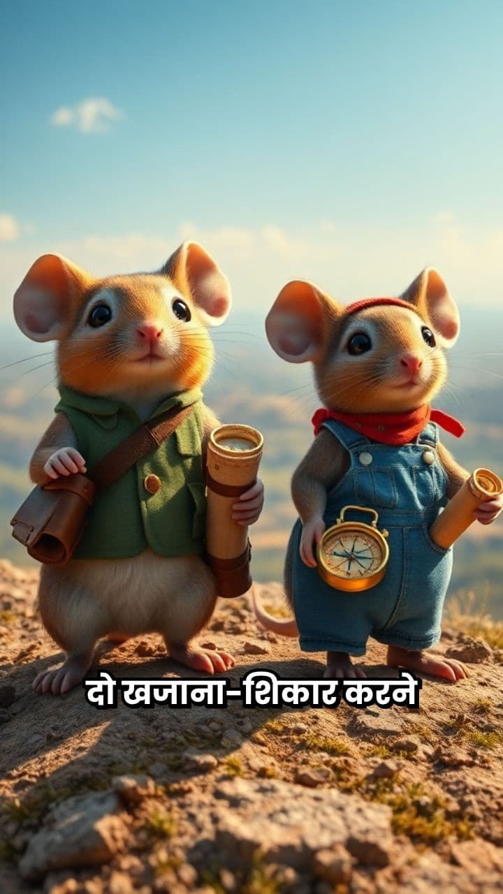खजाना-शिकार चूहों का महान साहसिक