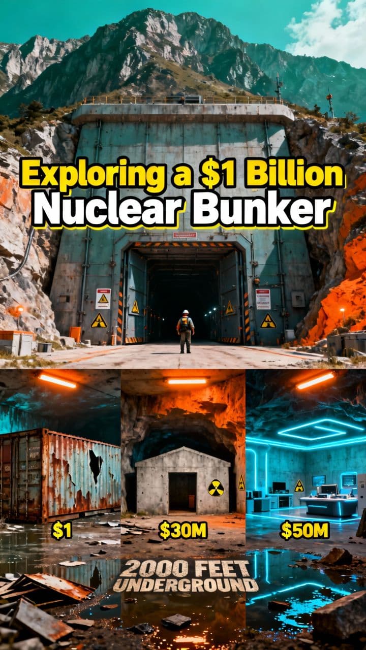 Exploring a $1 Billion Nuclear Bunker