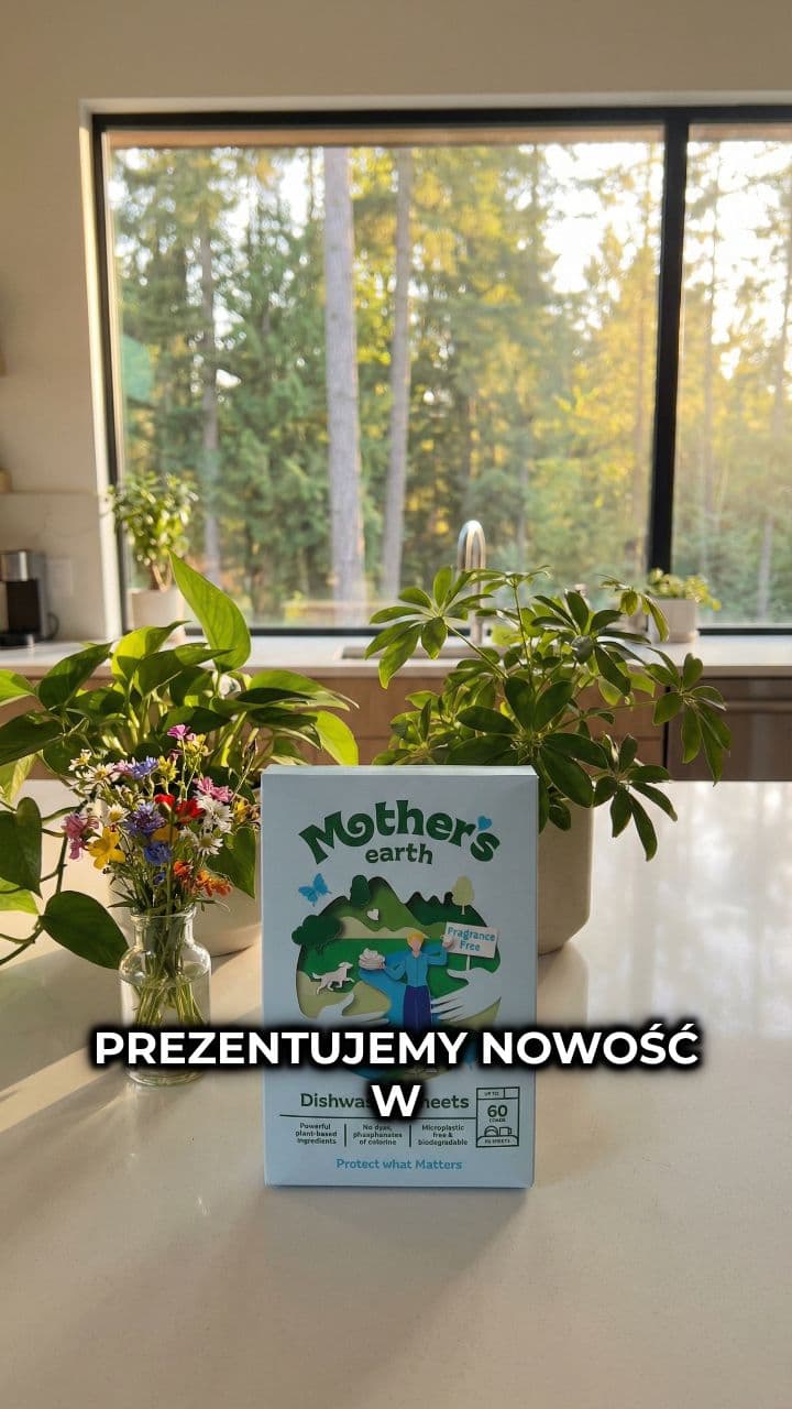 Mother's Earth Dishwasher Sheets - Czysto z Natury