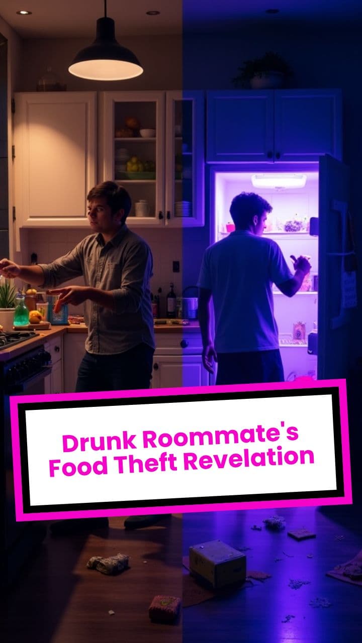 Drunk Roommate's Food Theft Revelation
