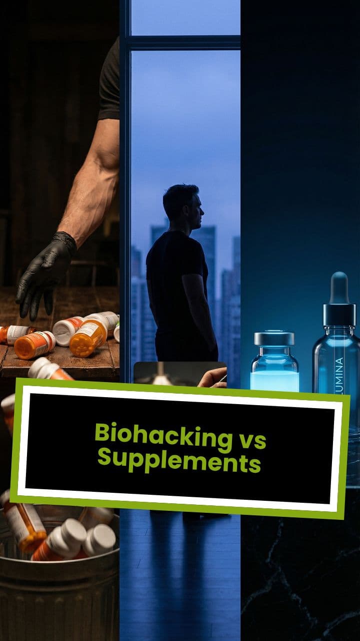 Biohacking vs Supplements