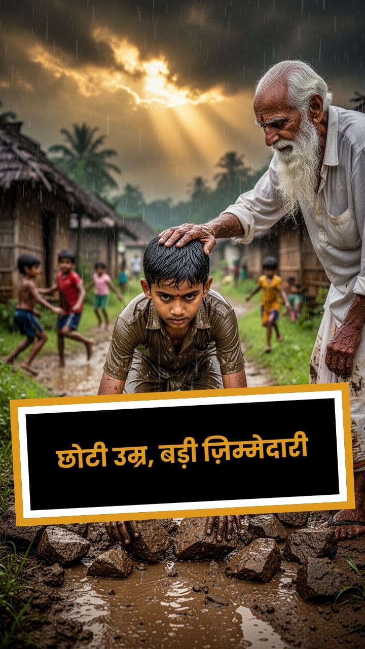 छोटी उम्र, बड़ी ज़िम्मेदारी