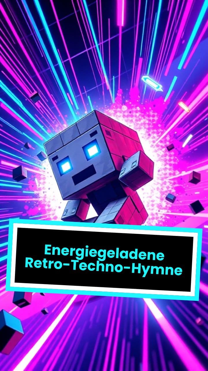 Energiegeladene Retro-Techno-Hymne