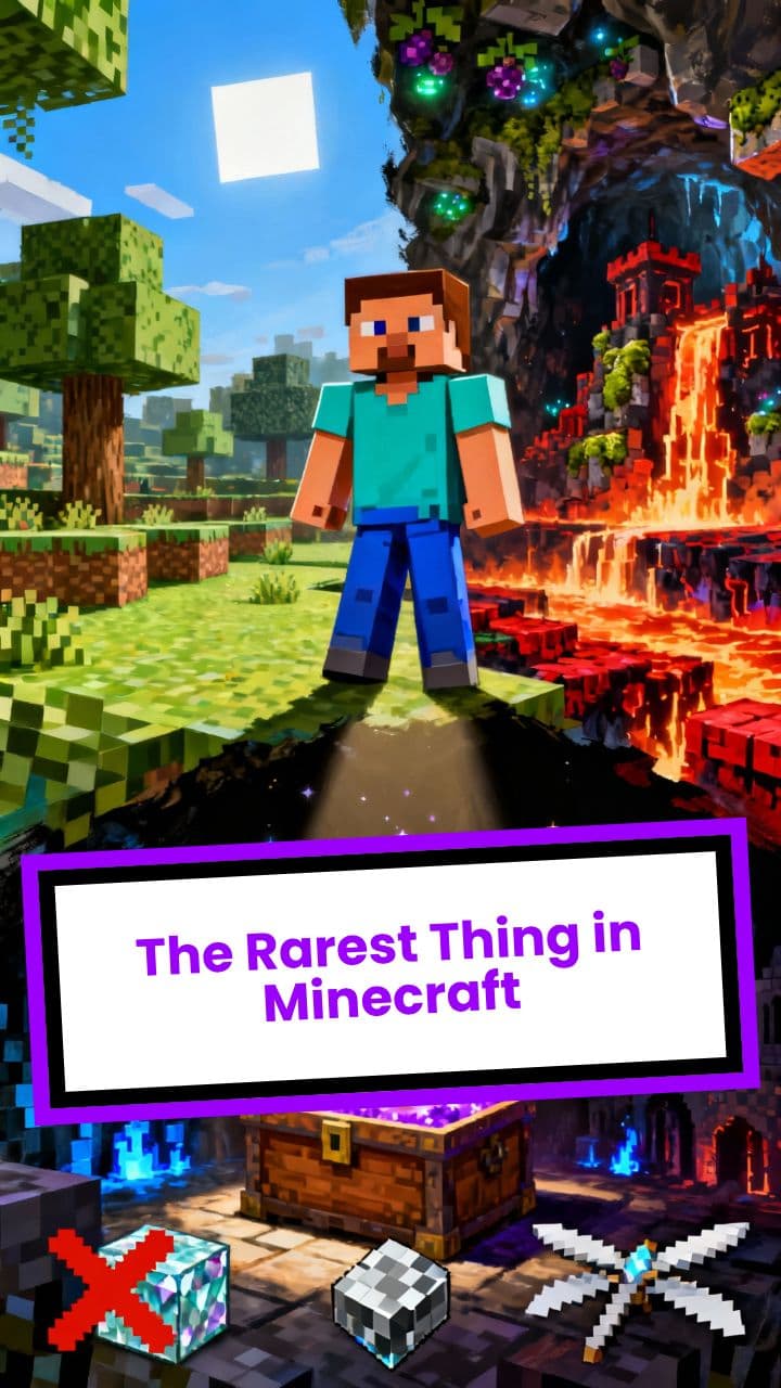 The Rarest Thing in Minecraft