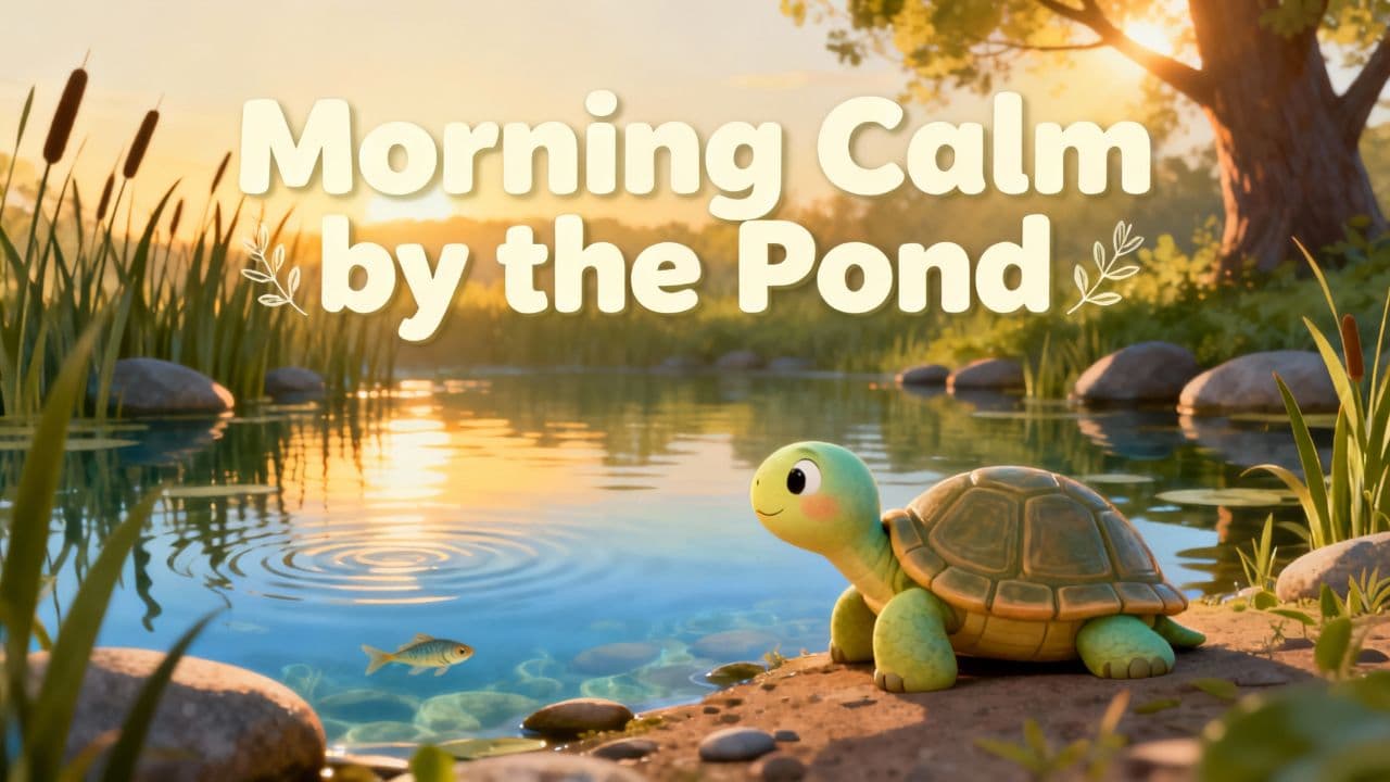 Morning Calm by the Pond