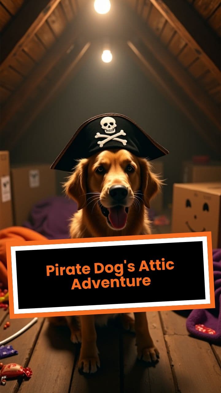 Pirate Dog's Attic Adventure