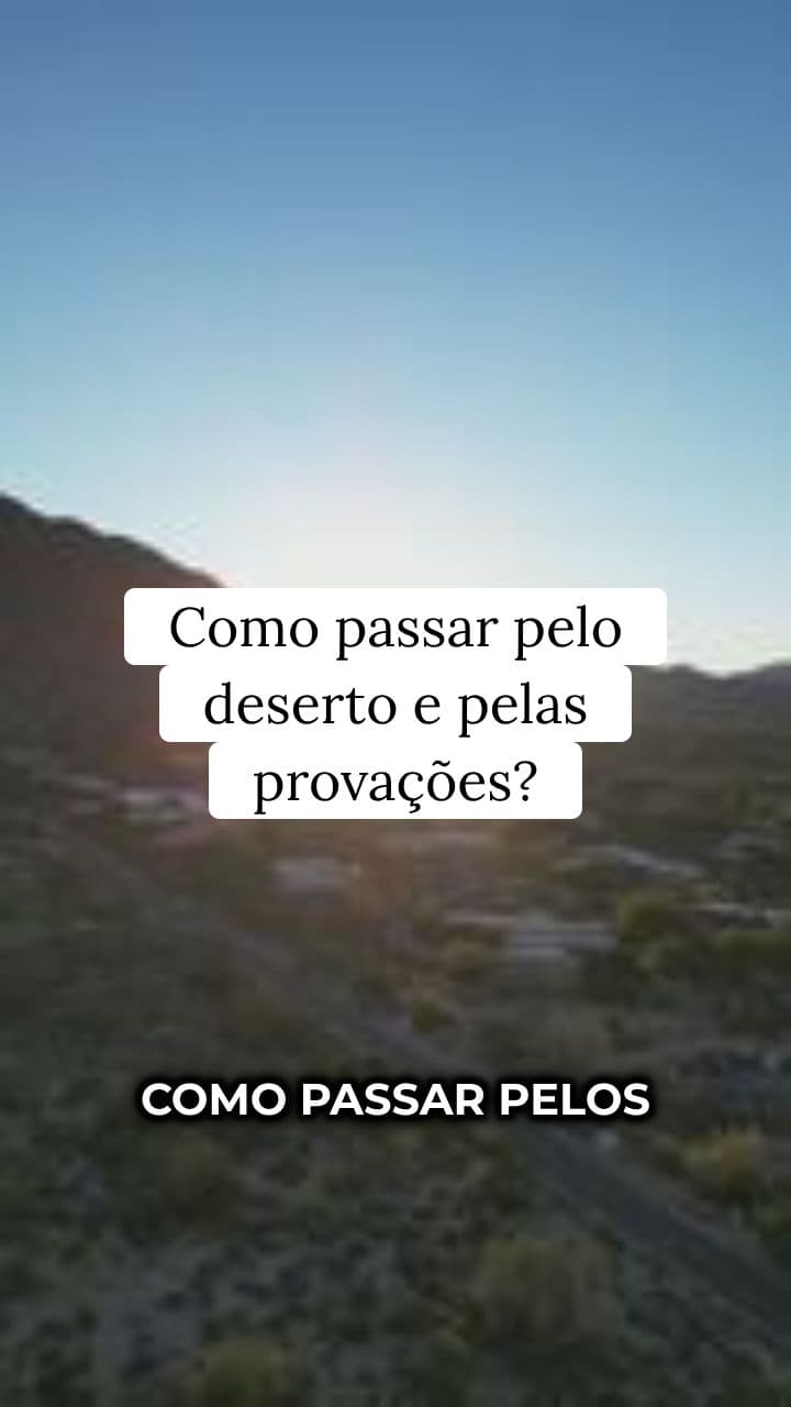 Passando pelo Deserto