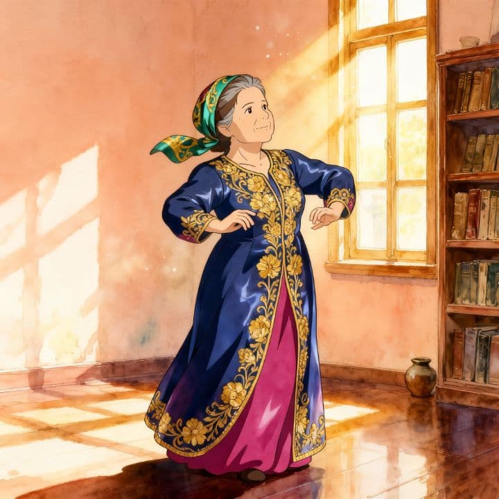 Tamara's Traditional Bukharian Dance