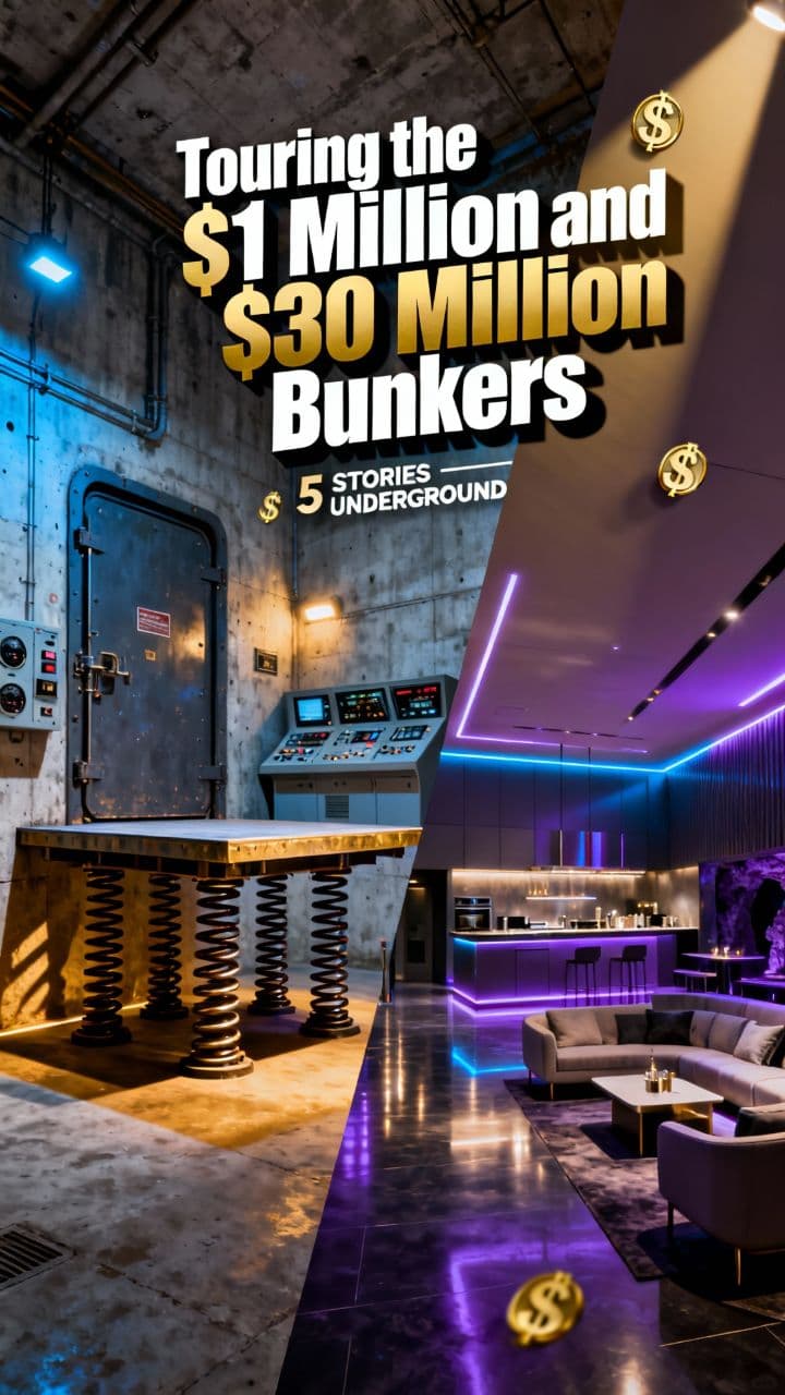 Touring the $1 Million and $30 Million Bunkers