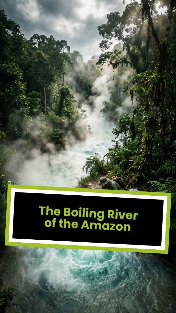 The Boiling River of the Amazon