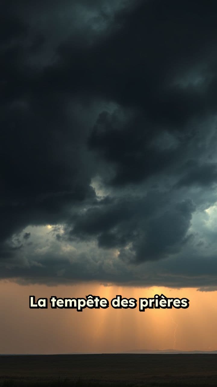 La tempête des prières approche