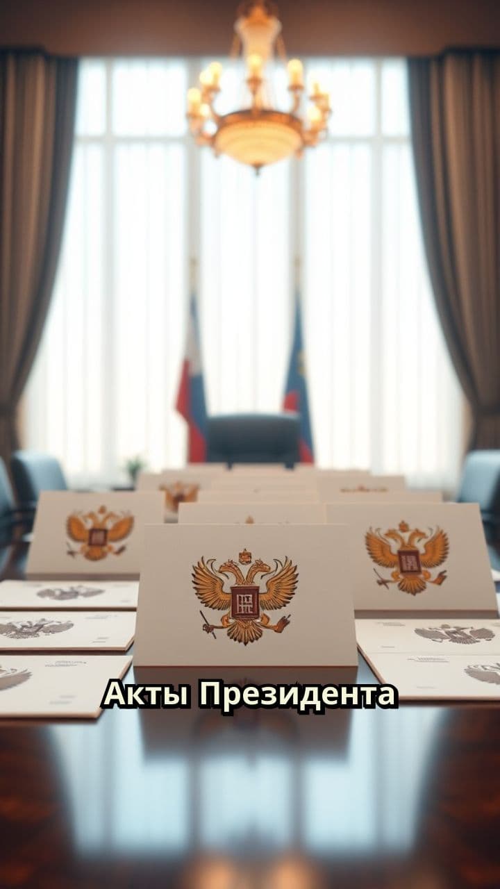 Акты Президента и Правительства РФ