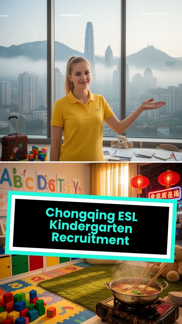 Chongqing ESL Kindergarten Recruitment