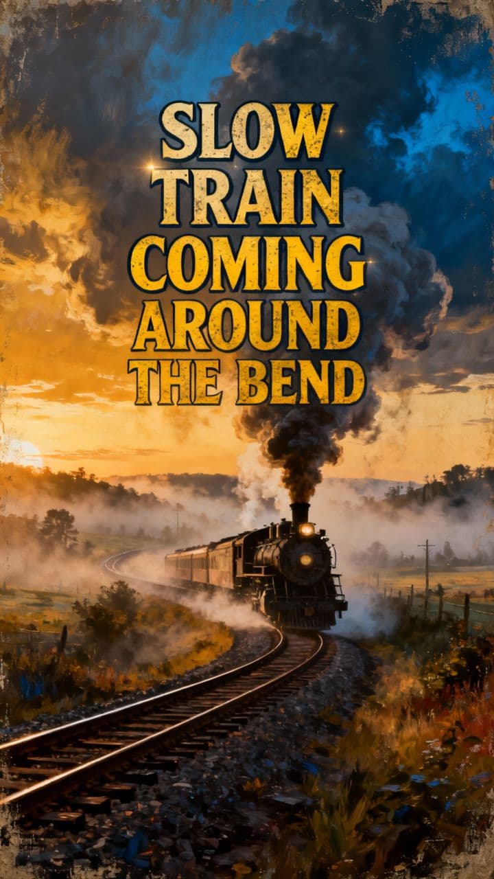 Slow Train Coming Around the Bend