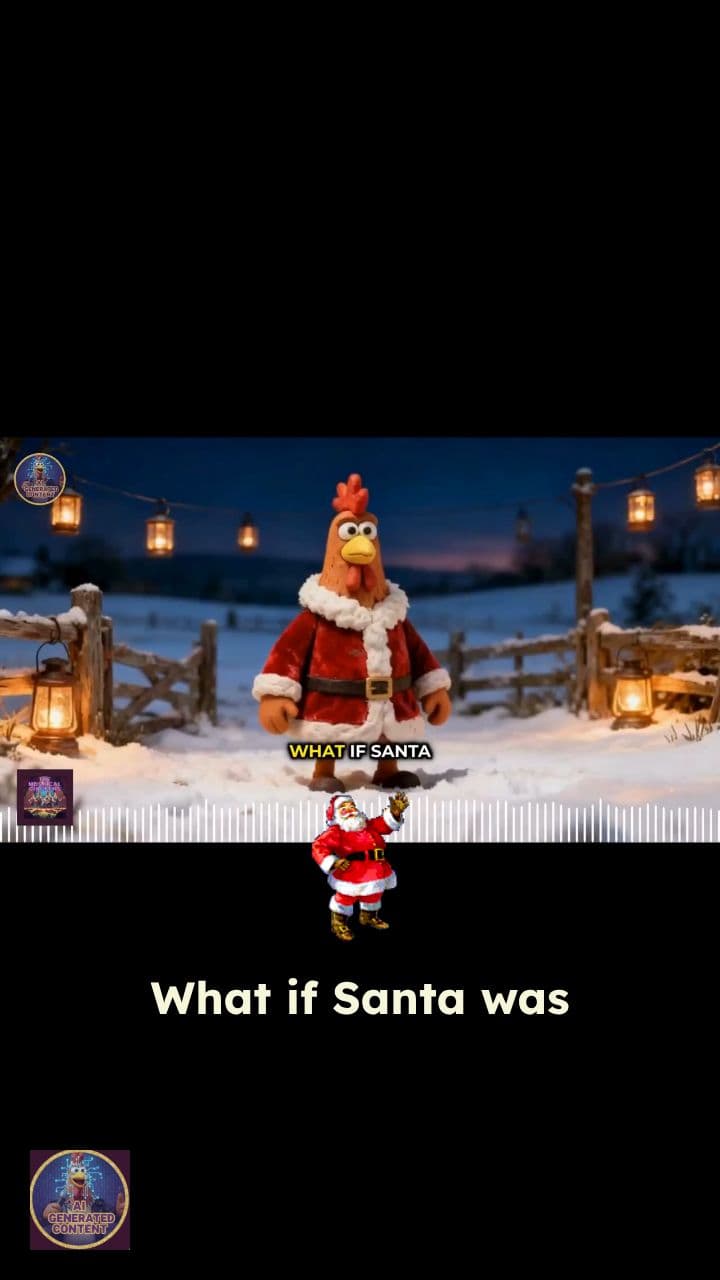 What If Santa Was A Chicken?