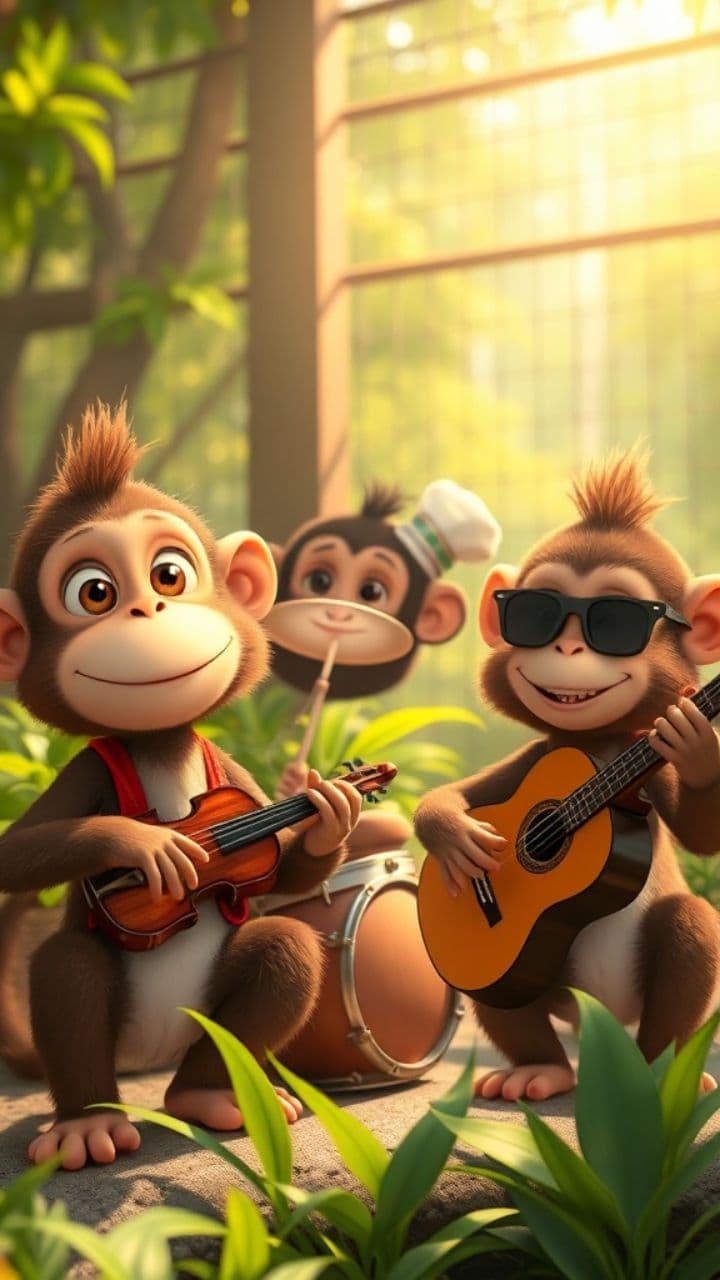 Monkey Business at the Zoo