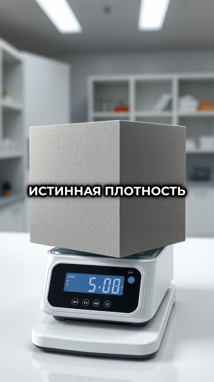 Плотность материалов: истинная и насыпная