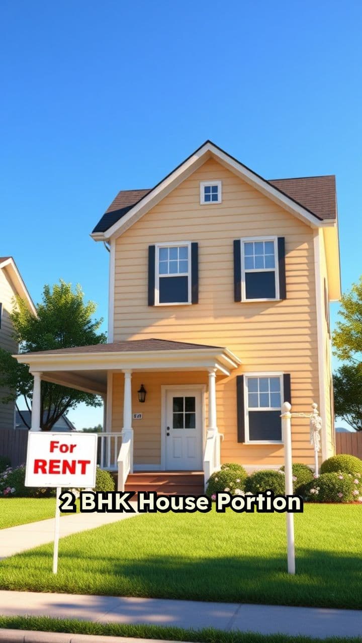 2 BHK House Portion for Rent in Khatipura