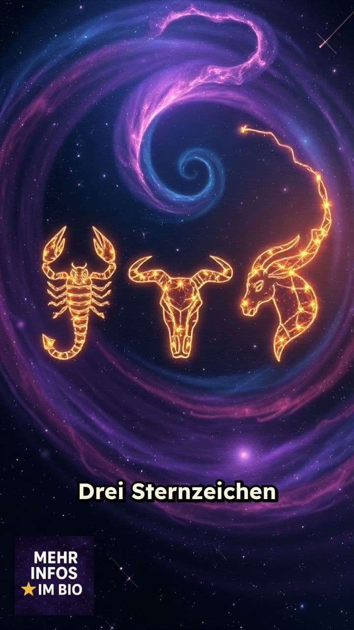 Magische Wendungen für drei Sternzeichen