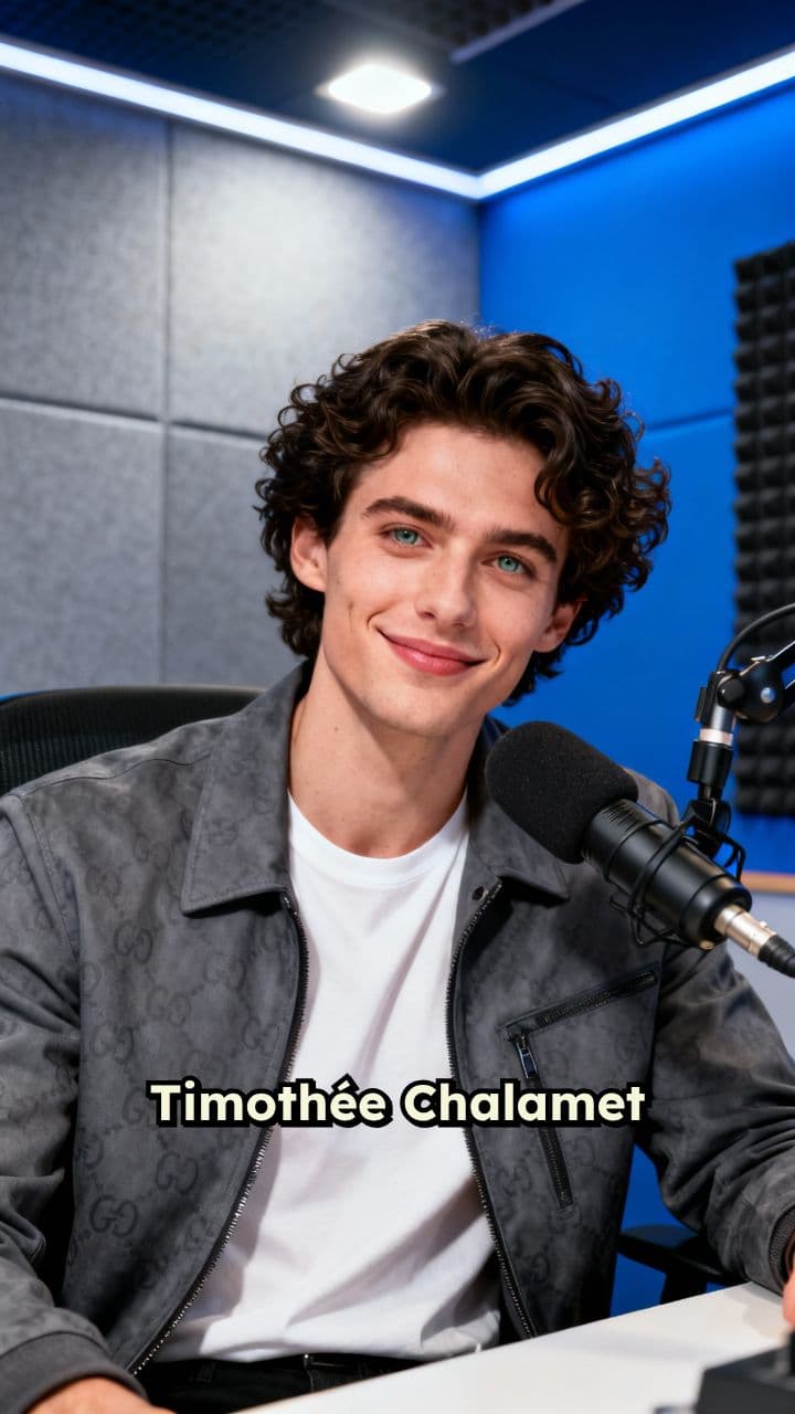 Timothée Chalamet Hints at Rap Career