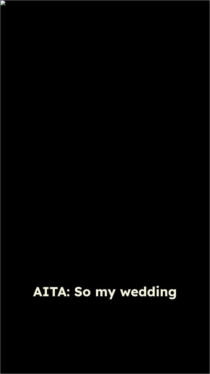 Sister Wears Wedding Dress to My Wedding