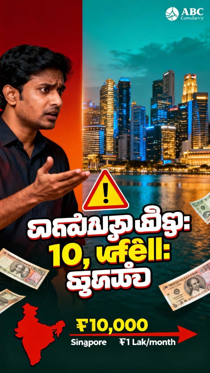 సింగపూర్ వర్క్ ఆఫర్: 10 వేల రిస్క్