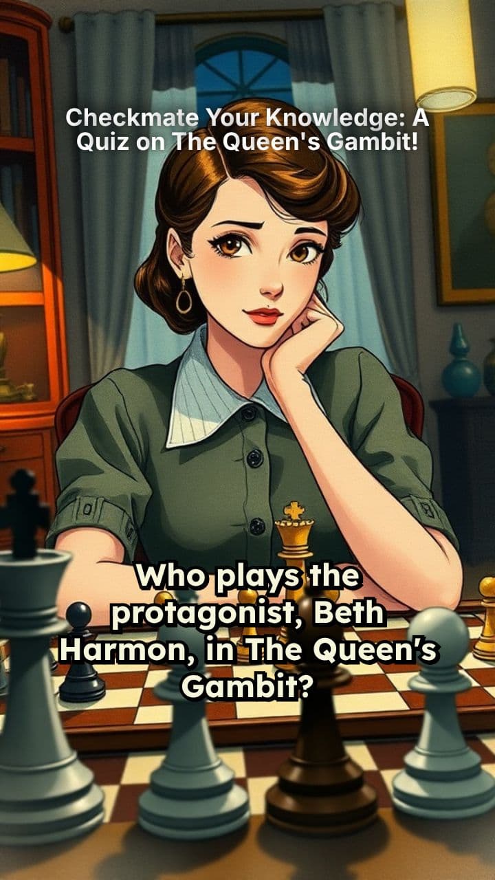 Checkmate Your Knowledge: A Quiz on The Queen's Gambit!