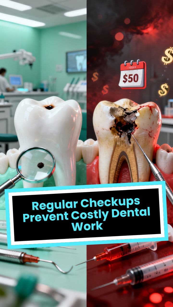 Regular Checkups Prevent Costly Dental Work